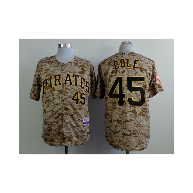 Cheap Gerrit Cole Pirates Camo Jersey From China #45 In Men Women Youth Size Cheap Gerrit Cole Pirates Camo Jersey From China #45 In Men Women Youth Size