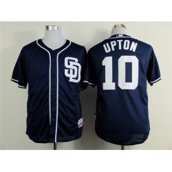 Cheap Justin Upton Padres Blue Jersey From China #10 In Men Women Youth Size
