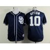 Cheap Justin Upton Padres Blue Jersey From China #10 In Men Women Youth Size
