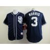 Cheap Derek Norris Padres Blue SD Jersey From China #3 In Men Women Youth Size