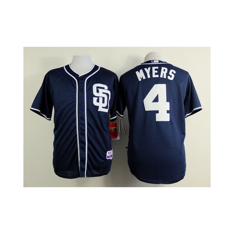 Cheap Wil Myers Padres Blue SD Jersey From China #4 In Men Women Youth Size Cheap Wil Myers Padres Blue SD Jersey From China #4 In Men Women Youth Size