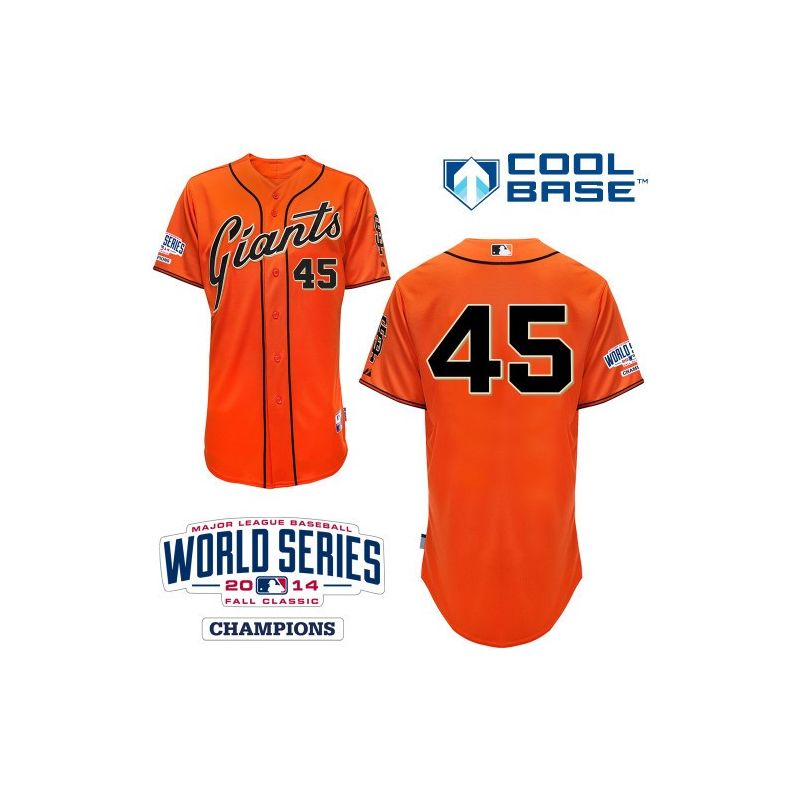 Cheap Travis Ishikawa Giants Orange Jersey From China #45 In Men Women Youth Size