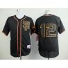 Cheap Joe Panik Giants Black SF Jersey From China #12 In Men Women Youth Size