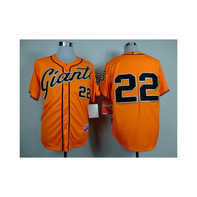 Cheap Will Clark Giants Orange Jersey From China #22 In Men Women Youth Size