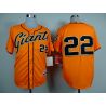 Cheap Will Clark Giants Orange Jersey From China #22 In Men Women Youth Size