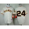 Cheap Willie Mays Giants Cream Jersey From China #24 In Men Women Youth Size