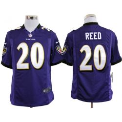 Cheap Ed Reed Ravens Jersey #20 Purple From China Game