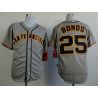 Cheap Barry Bonds Giants Grey Jersey From China #25 In Men Women Youth Size