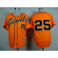 Cheap Barry Bonds Giants Orange Jersey From China #25 In Men Women Youth Size