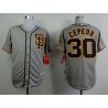 Cheap Orlando Cepeda Giants Grey SF Jersey From China #30 In Men Women Youth Size