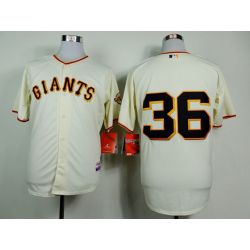 Cheap Gaylord Perry Giants Cream Jersey From China #36 In Men Women Youth Size