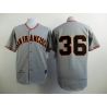 Cheap Gaylord Perry Giants Grey 1962 throwback Jersey From China #36 In Men Women Youth Size