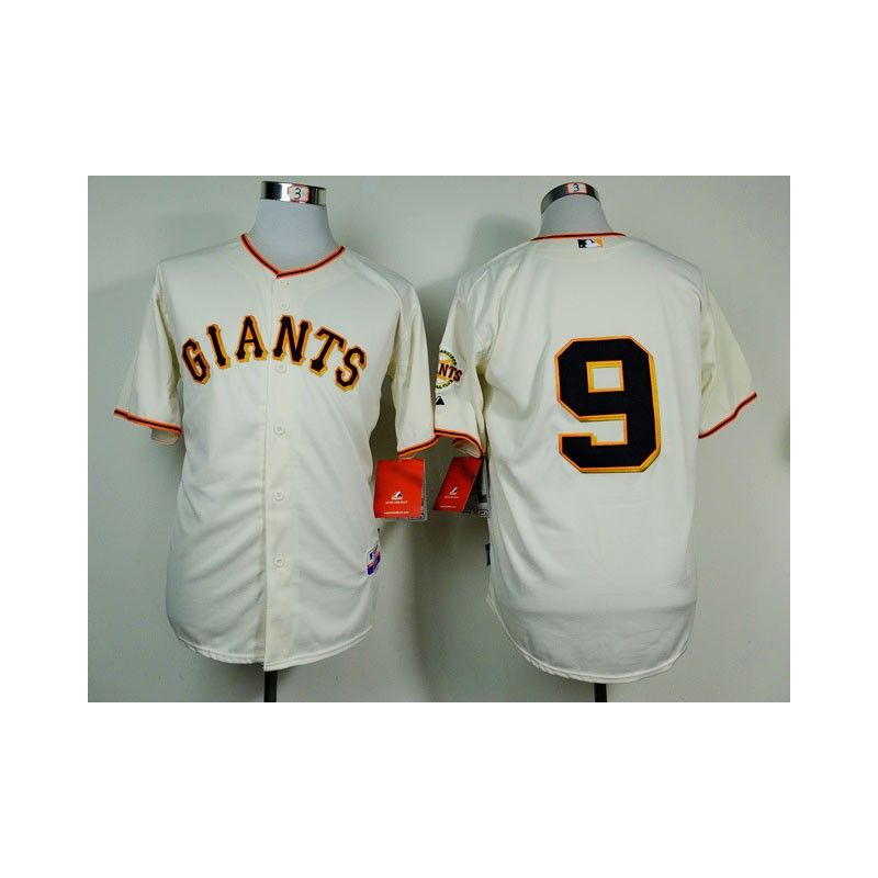 Cheap Brandon Belt Giants Cream Jersey From China #9 In Men Women Youth Size