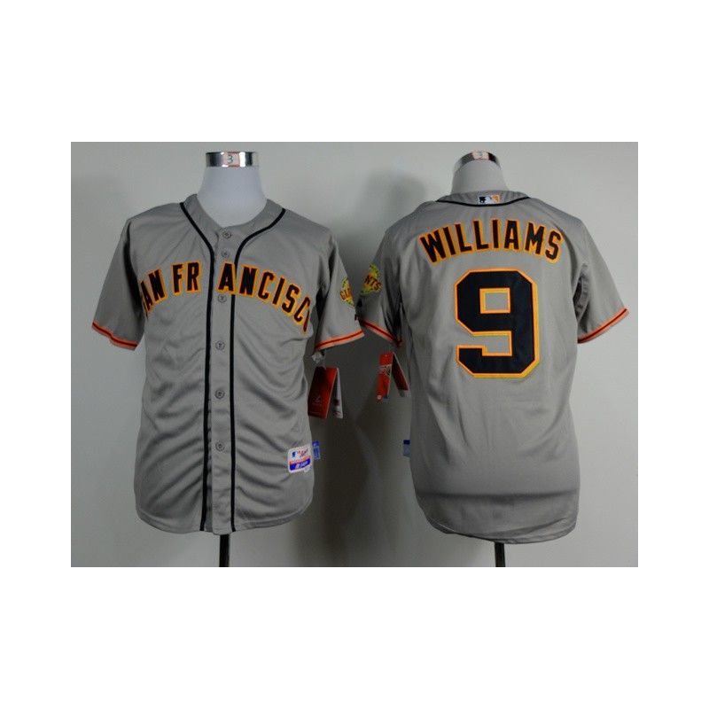 Cheap Matt Williams Giants Grey Jersey From China #9 In Men Women Youth Size