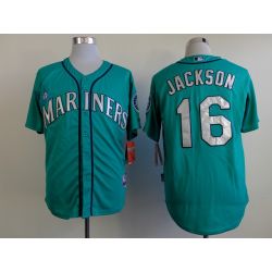 Cheap Austin Jackson Mariners Green Jersey From China #16 In Men Women Youth Size