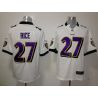 Cheap Ray Rice Ravens Jersey #27 White From China Game