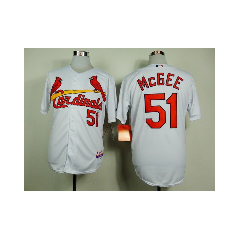 Cheap Willie McGee Cardinals White Jersey From China #51 In Men Women Youth Size Cheap Willie McGee Cardinals White Jersey From China #51 In Men Women Youth Size