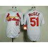 Cheap Willie McGee Cardinals White Jersey From China #51 In Men Women Youth Size