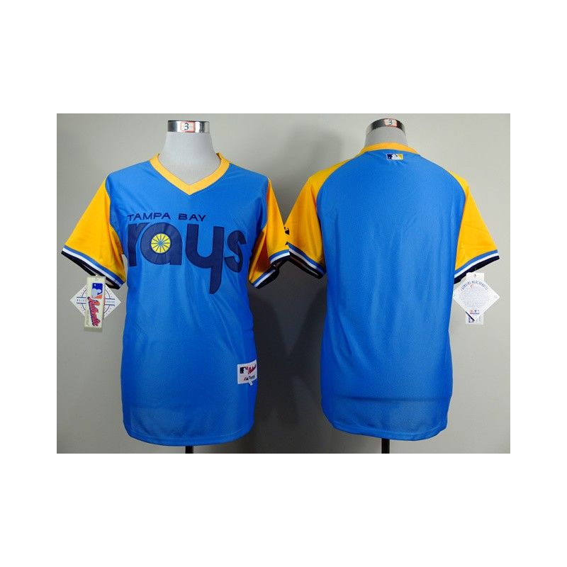 Cheap Blank Rays Light Blue 1988 Turn Back The Clock Jersey From China In Men Women Youth Size