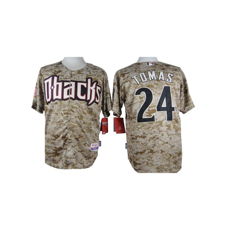 Cheap Yasmany Tomas Diamondbacks Camo Jersey From China #24 In Men Women Youth Size