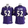 Cheap Ray Lewis Ravens Jersey #52 Purple From China Game