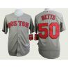 Cheap Mookie Betts Red Sox Grey Jersey From China #50 In Men Women Youth Size