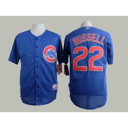 Cheap Addison Russell Cubs Blue Jersey From China #22 In Men Women Youth Size