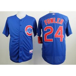 Cheap Dexter Fowler Cubs Blue Jersey From China #24 In Men Women Youth Size