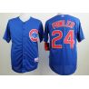 Cheap Dexter Fowler Cubs Blue Jersey From China #24 In Men Women Youth Size