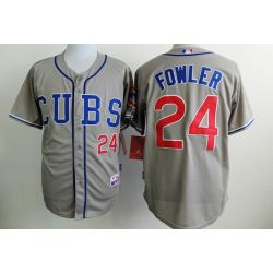 Cheap Dexter Fowler Cubs Grey CUBS Jersey From China #24 In Men Women Youth Size