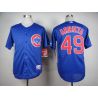 Cheap Jake Arrieta Cubs Blue Jersey From China #49 In Men Women Youth Size