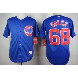 Cheap Jorge Soler Cubs Blue Jersey From China #68 In Men Women Youth Size