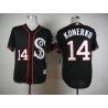 Cheap Paul Konerko White Sox Black 2015 new Jersey From China #14 In Men Women Youth Size