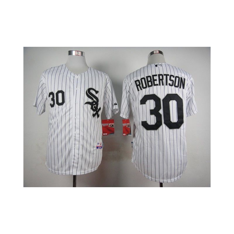 Cheap David Robertson White Sox White Jersey From China #30 In Men Women Youth Size