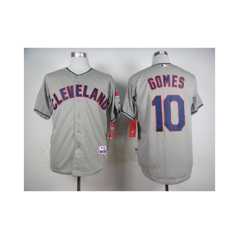 Cheap Yan Gomes Indians Grey Jersey From China #10 In Men Women Youth Size Cheap Yan Gomes Indians Grey Jersey From China #10 In Men Women Youth Size