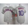 Cheap Yan Gomes Indians Grey Jersey From China #10 In Men Women Youth Size