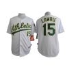 Cheap Brett Lawrie Athletics White Jersey From China #15 In Men Women Youth Size