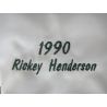 Cheap Rickey Henderson Athletics White 1990 throwback Jersey From China #24 In Men Women Youth Size