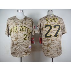 Cheap Jung-ho Kang Pirates Camo Jersey From China #27 In Men Women Youth Size
