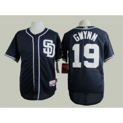 Cheap Tony Gwynn Padres Blue Jersey From China #19 In Men Women Youth Size