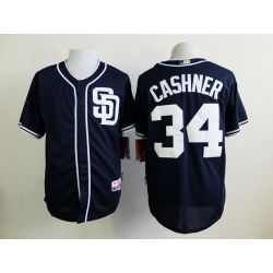 Cheap Andrew Cashner Padres Blue Jersey From China #34 In Men Women Youth Size