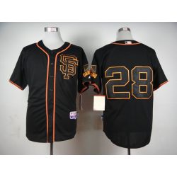 Cheap Buster Posey Giants Black 2015 new Jersey From China #28 In Men Women Youth Size