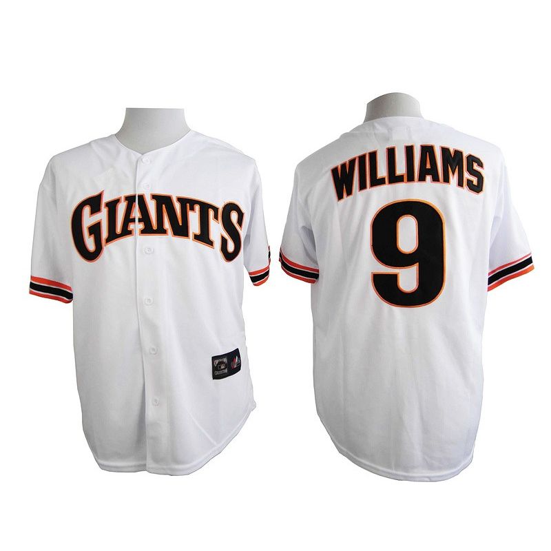 Cheap Matt Williams Giants White 1989 turn back the clock Jersey From China #9 In Men Women Youth Size