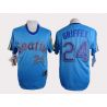 Cheap Ken Griffey Jr Mariners Light Blue Jersey From China #24 In Men Women Youth Size