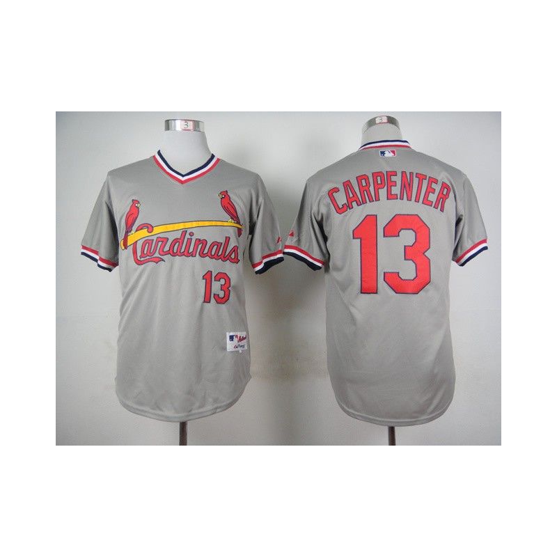 Cheap Matt Carpenter Cardinals Grey 1978 turn back the clock Jersey From China #13 In Men Women Youth Size Cheap Matt Carpenter Cardinals Grey 1978 turn back the clock Jersey From China #13 In Men Women Youth Size
