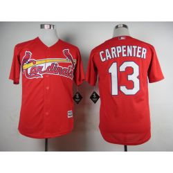 Cheap Matt Carpenter Cardinals Red Jersey From China #13 In Men Women Youth Size