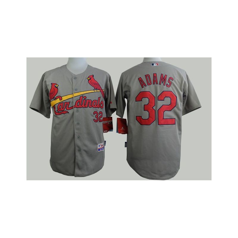 Cheap Matt Adams Cardinals Grey Jersey From China #32 In Men Women Youth Size Cheap Matt Adams Cardinals Grey Jersey From China #32 In Men Women Youth Size