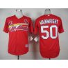 Cheap Adam Wainwright Cardinals Red Jersey From China #50 In Men Women Youth Size