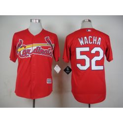 Cheap Michael Wacha Cardinals Red Jersey From China #52 In Men Women Youth Size