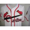 Cheap Stan Musial Cardinals White Jersey From China with 75 anniversary patch #6 In Men Women Youth Size